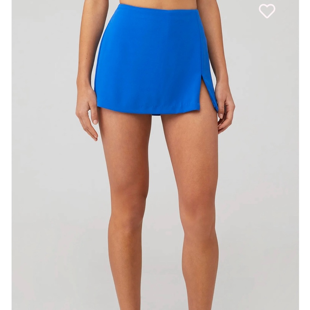 Dale Skort in Blue - Amanda Uprichard Mini Skort Size Large Revolve